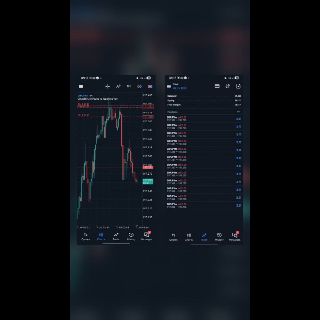 GBPJPY trading platform screenshot